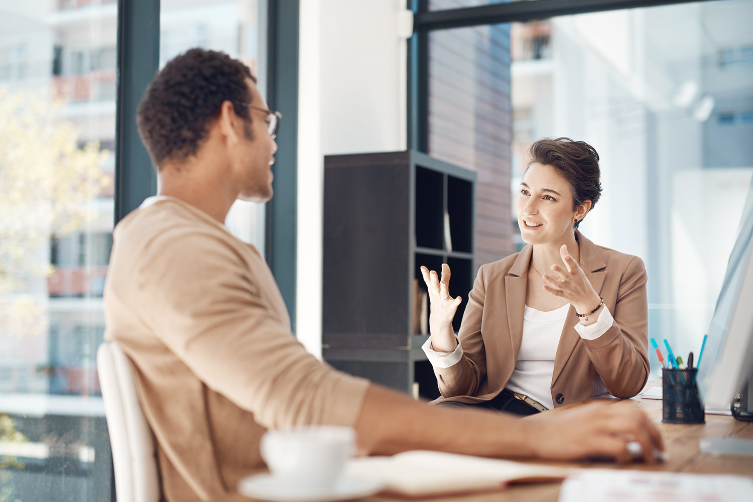 Mentor coaching a founding team