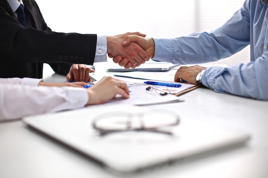 Signing company incorporation documents