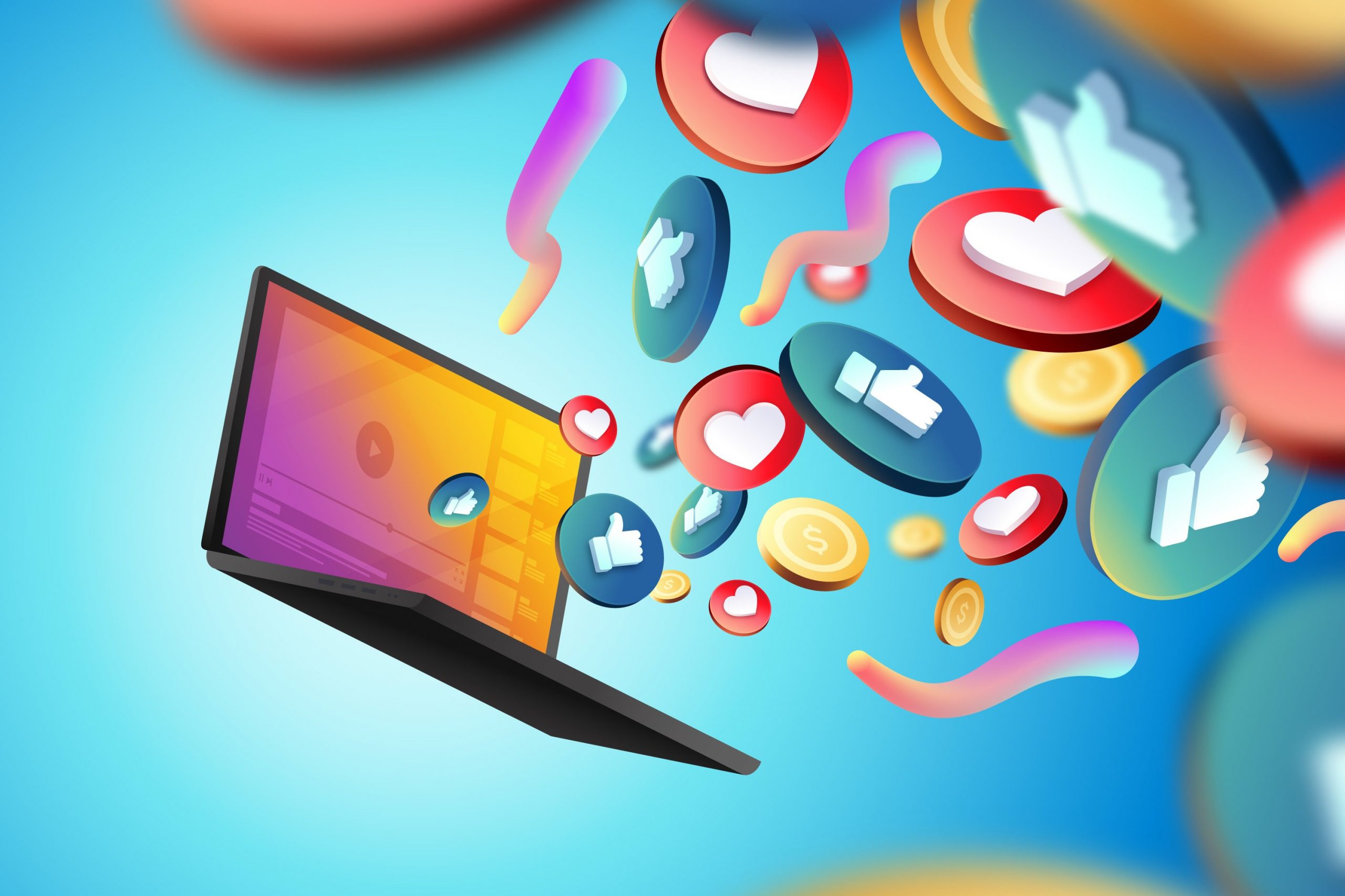 Social media planning for a startup